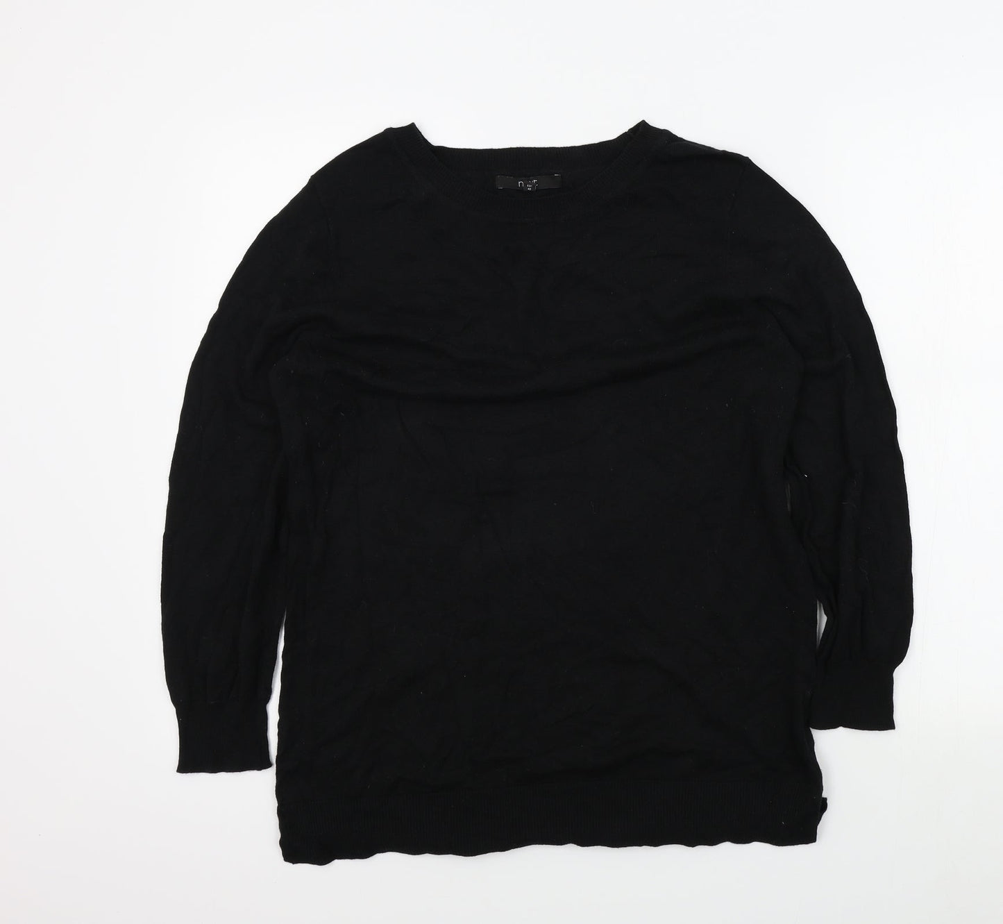 NEXT Womens Black   Pullover Jumper Size 14