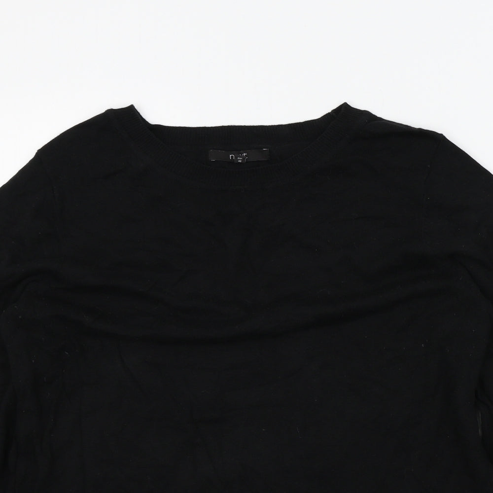 NEXT Womens Black   Pullover Jumper Size 14