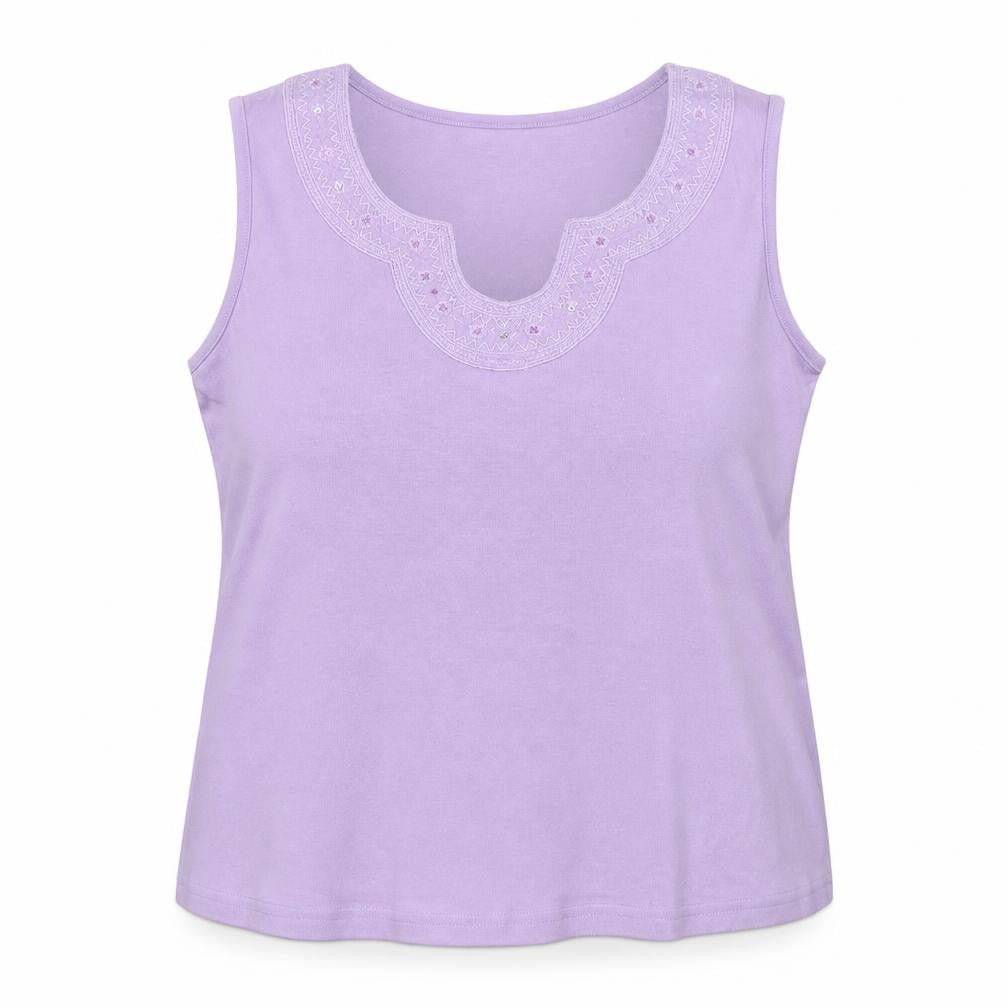 Bonmarché Womens Purple   Basic Tank Size XL
