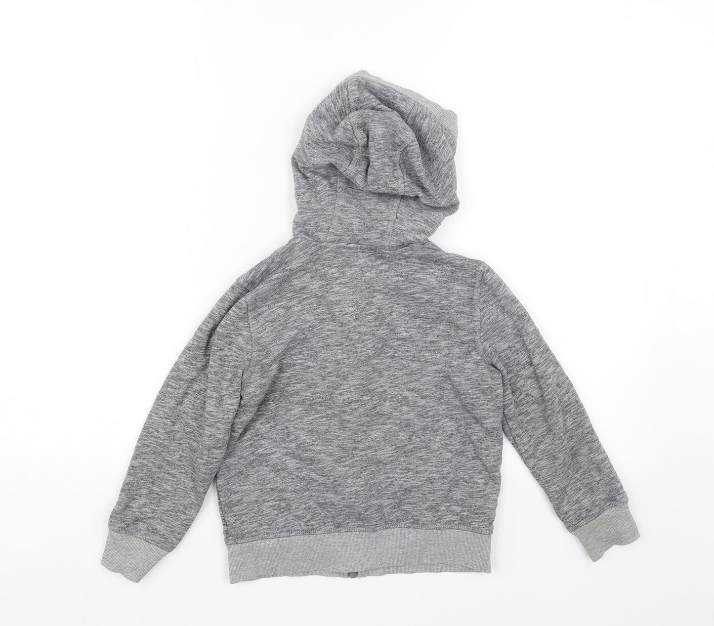 F&F Boys Grey   Full Zip Hoodie Size 6-7 Years