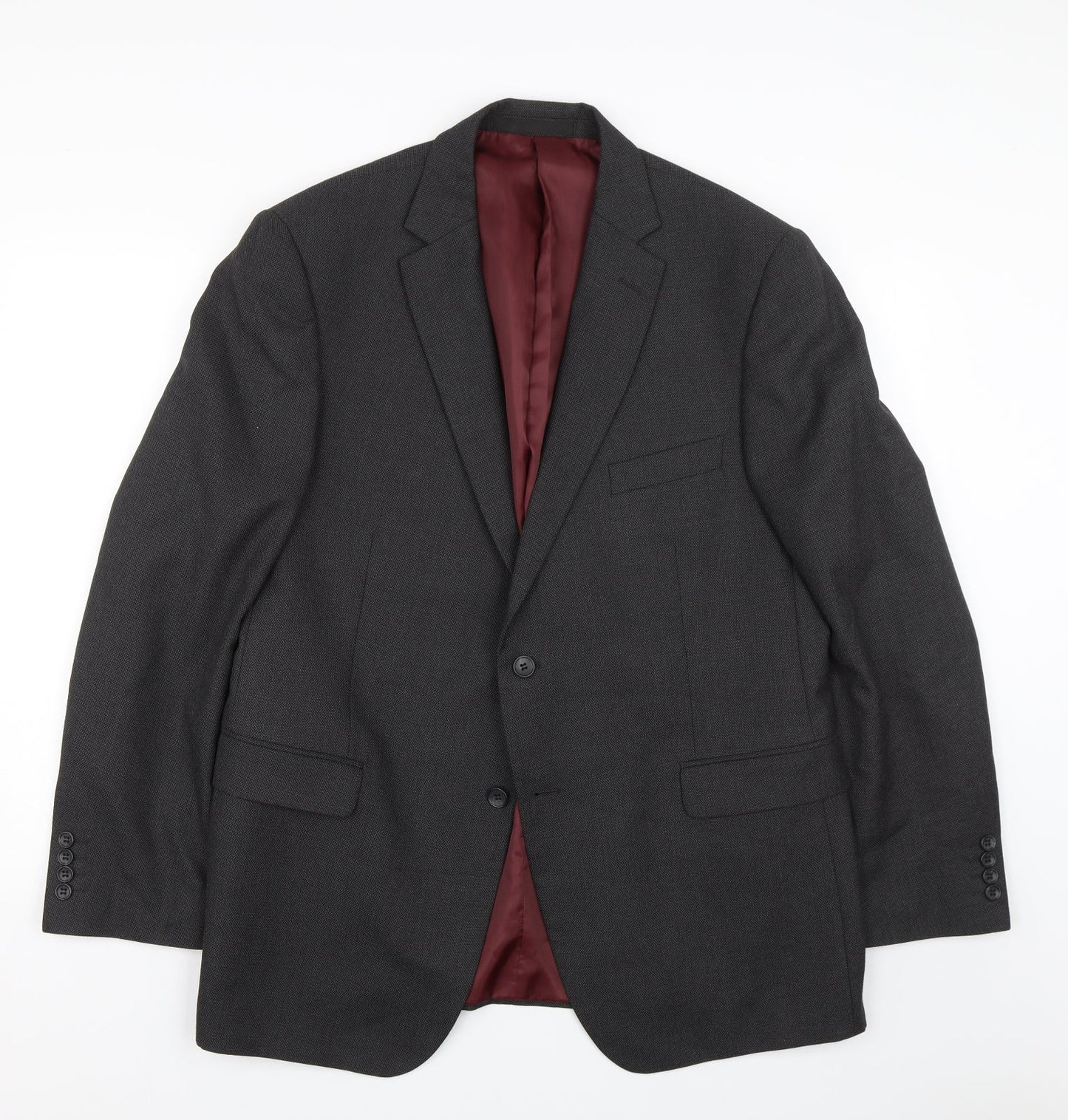 M&S Mens Grey   Jacket Suit Jacket Size M