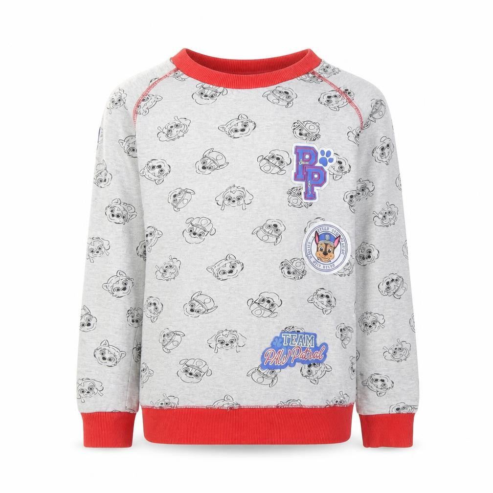 CHARICTER Boys Grey Animal Print  Pullover Hoodie Size 8 Years