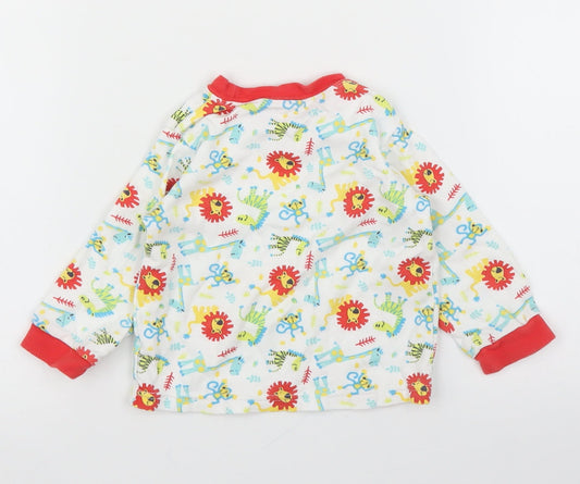 George Boys White   Basic T-Shirt Size 9-12 Months