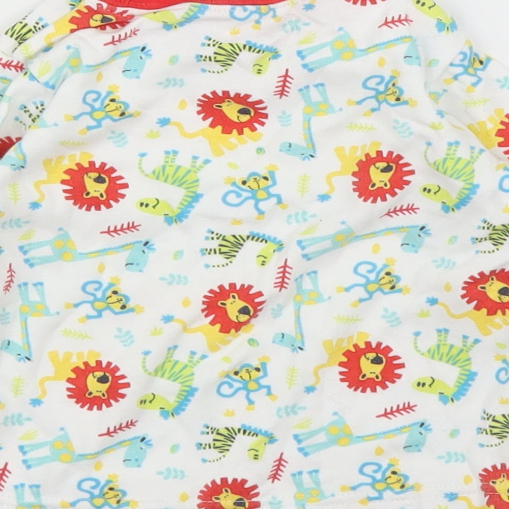 George Boys White   Basic T-Shirt Size 9-12 Months