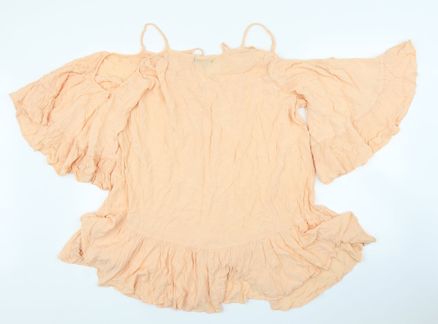 Missguided Womens Pink   Tunic Blouse Size 10
