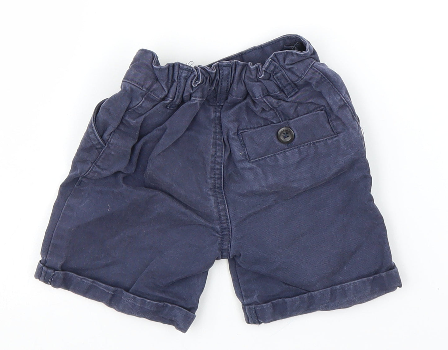 Nutmeg Boys Blue   Capri Leggings Size 12-18 Months