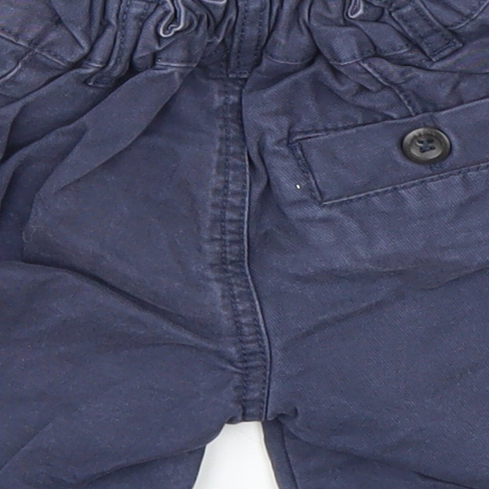 Nutmeg Boys Blue   Capri Leggings Size 12-18 Months