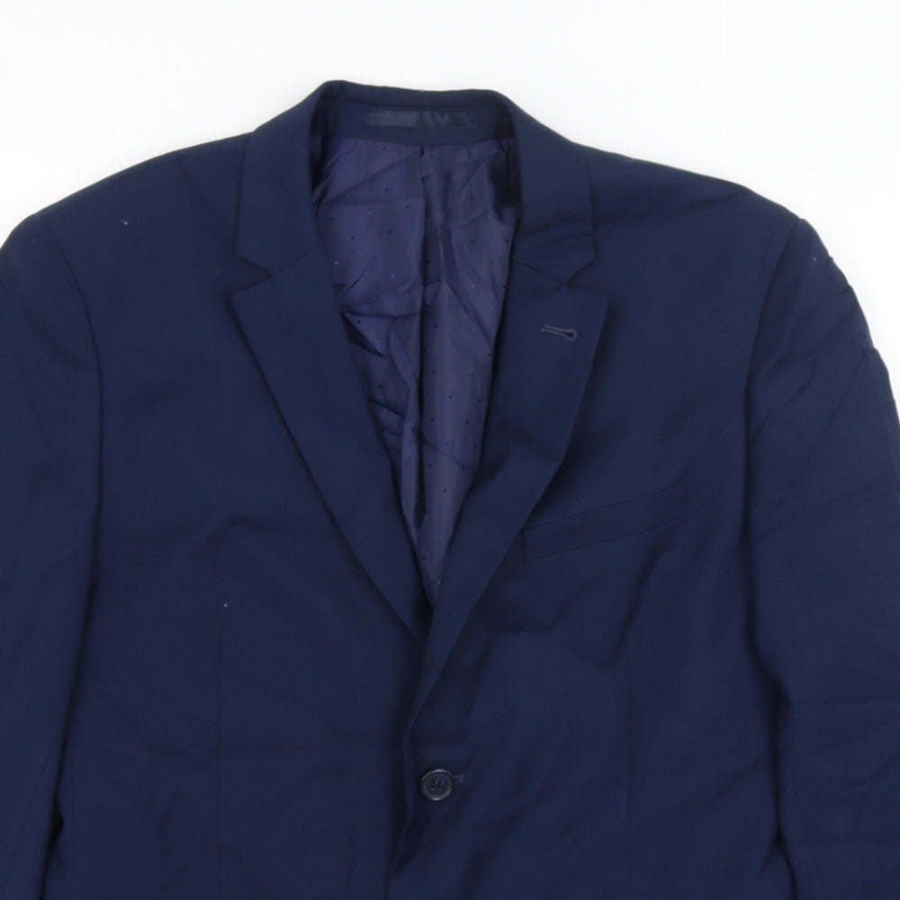 Cedar Wood State Mens Blue   Jacket Blazer Size S