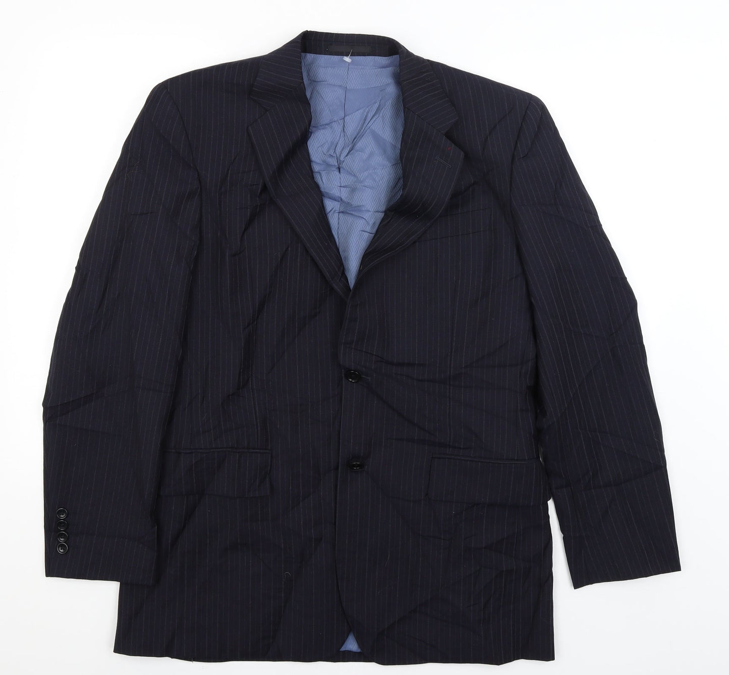 Racing Green Mens Blue   Jacket Blazer Size L