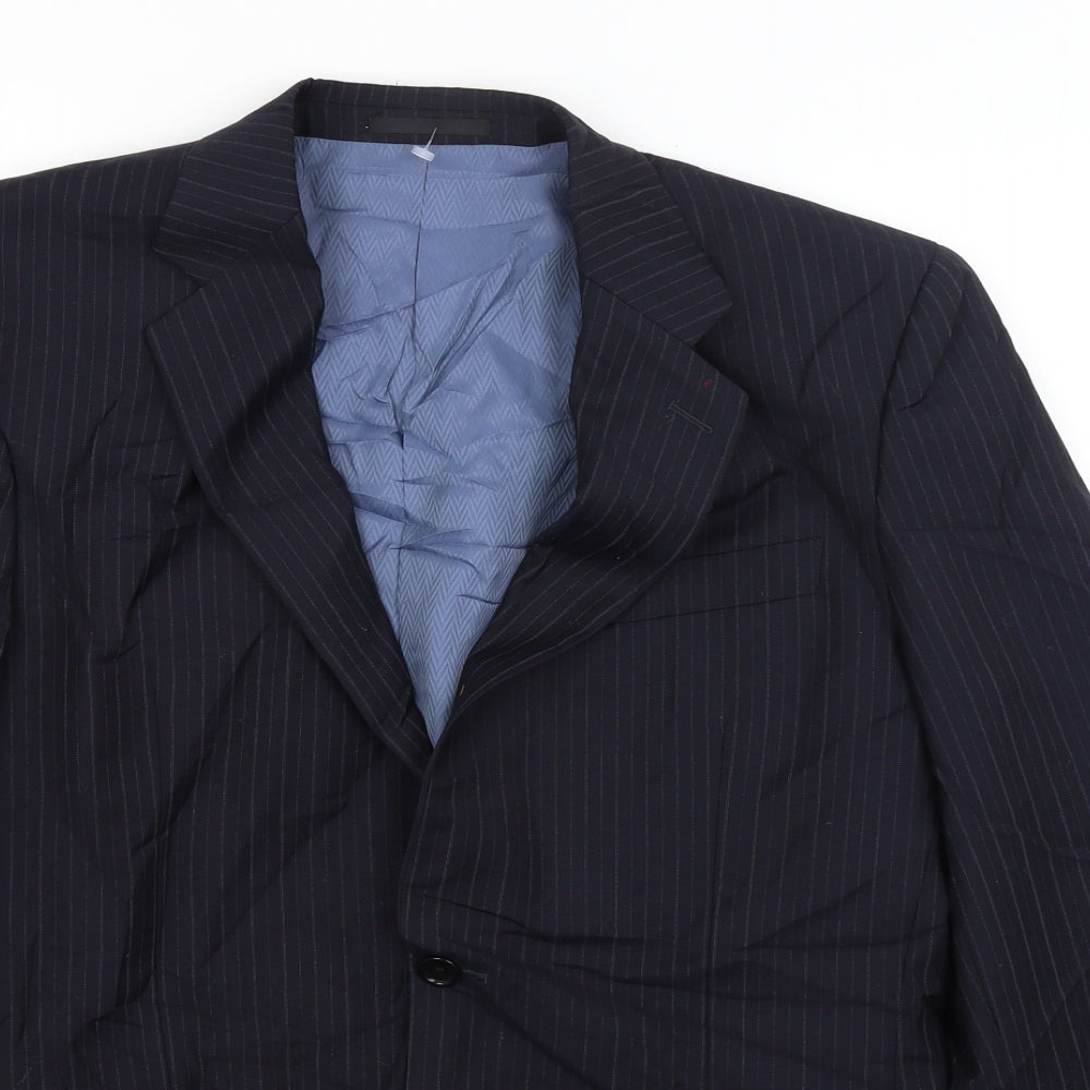Racing Green Mens Blue   Jacket Blazer Size L