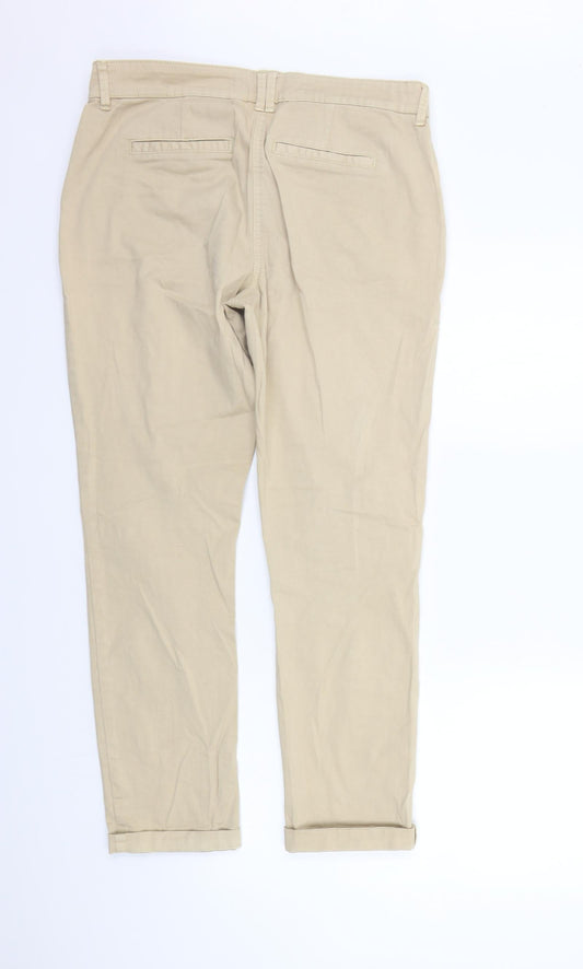 NEXT Womens Yellow   Trousers  Size 10 L27 in