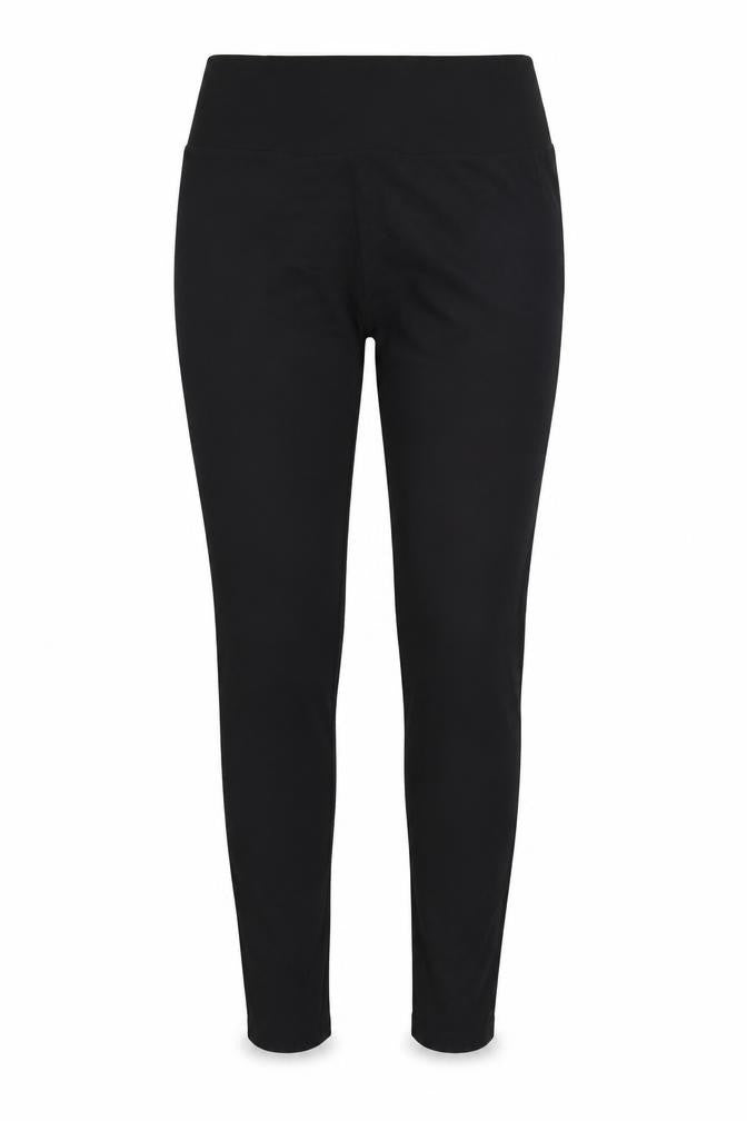 Very Womens Black Houndstooth  Jegging Trousers Size 12 L29 in - Elastic Waist Band