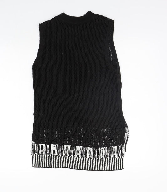 Topshop Womens Black   Jumper Dress  Size 8