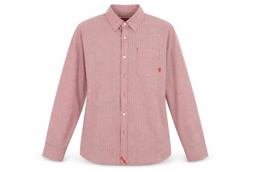 SOLE Womens Red Check  Basic Button-Up Size XL