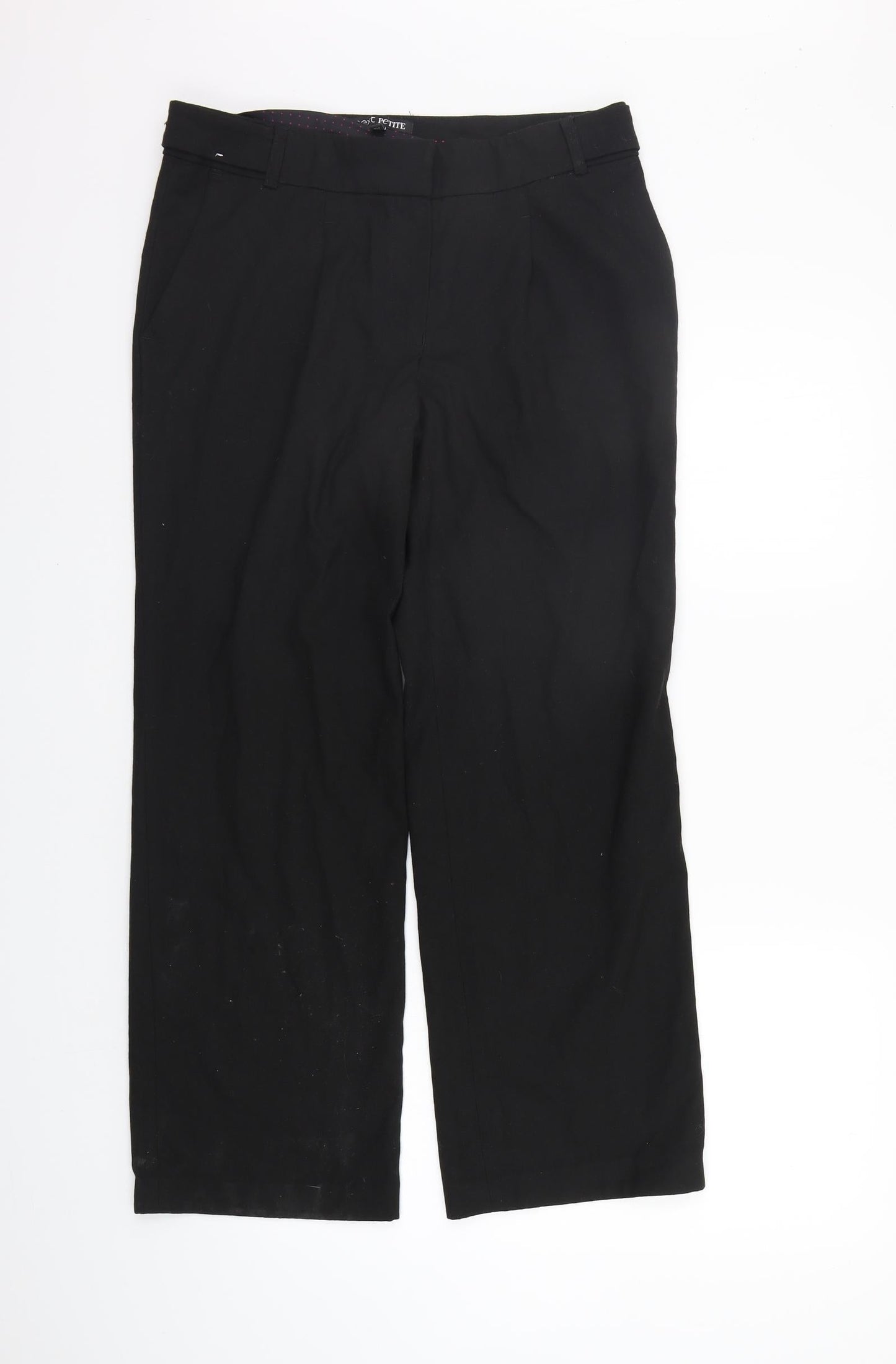 NEXT Womens Black   Trousers  Size 10 L26 in