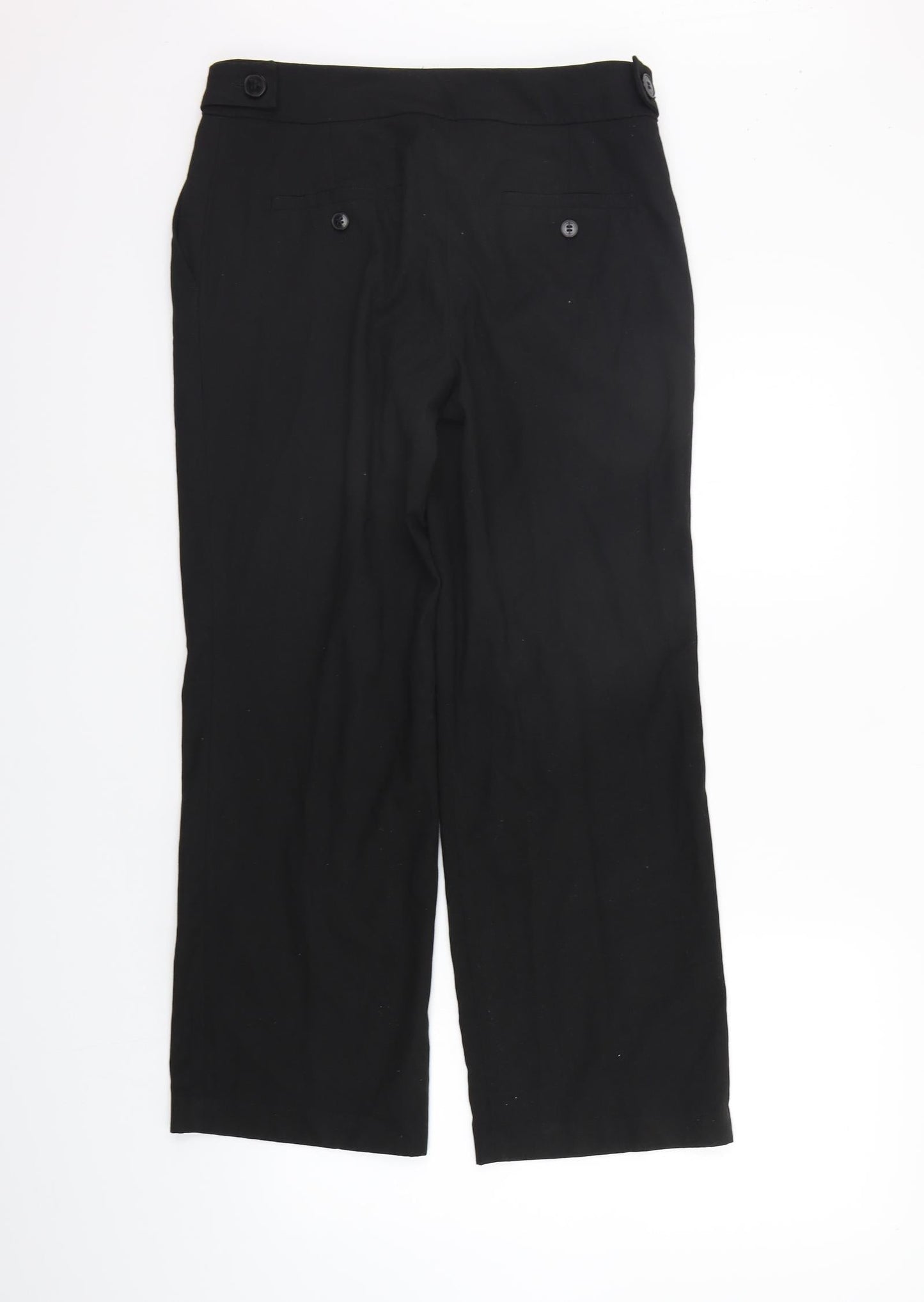NEXT Womens Black   Trousers  Size 10 L26 in