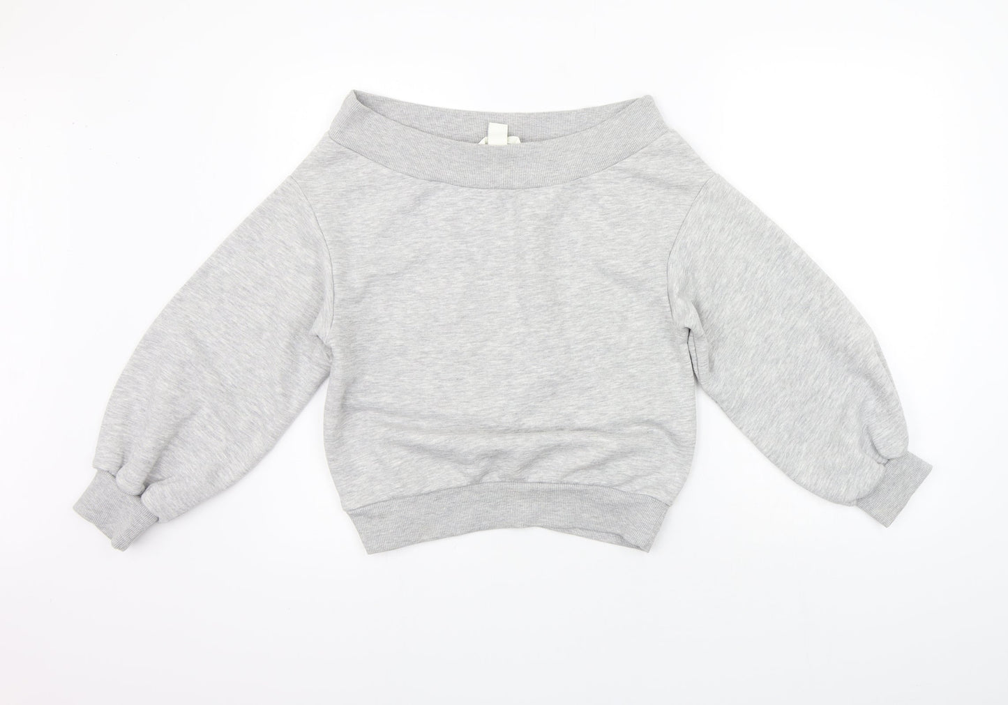 H&M Womens Grey   Pullover Jumper Size S