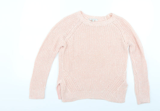 Peacocks Womens Pink   Pullover Jumper Size S