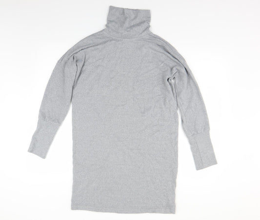Noisey May Womens Grey   Jumper Dress  Size XS  - Relaxed Fit