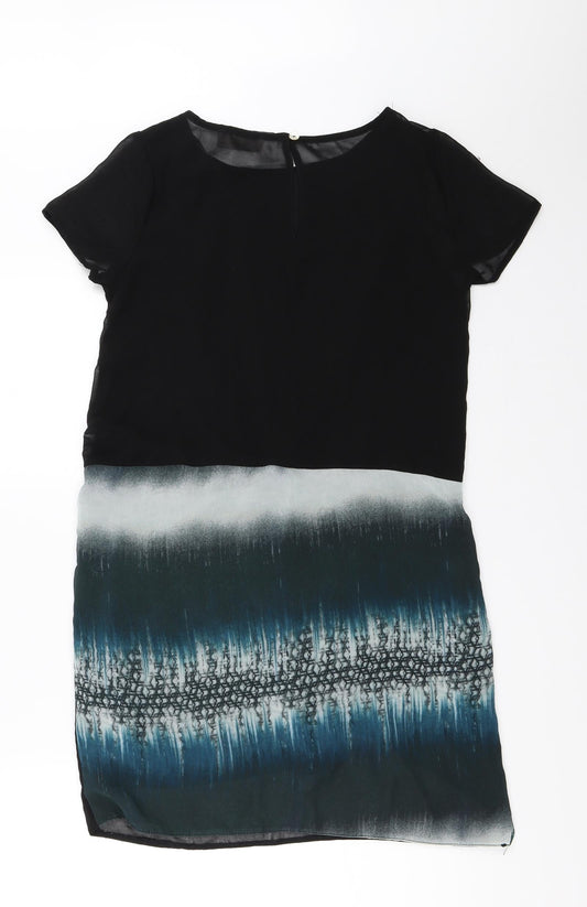 Label Lab Womens Black   Basic Blouse Size 8