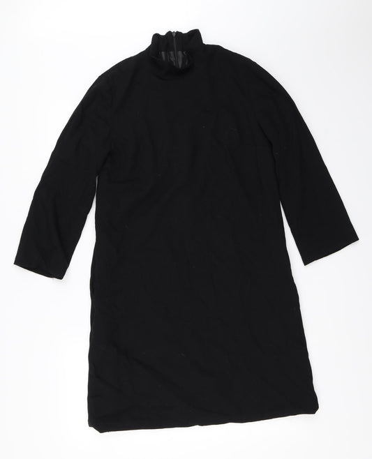 Callecia J Brown Womens Black   Shift  Size 10