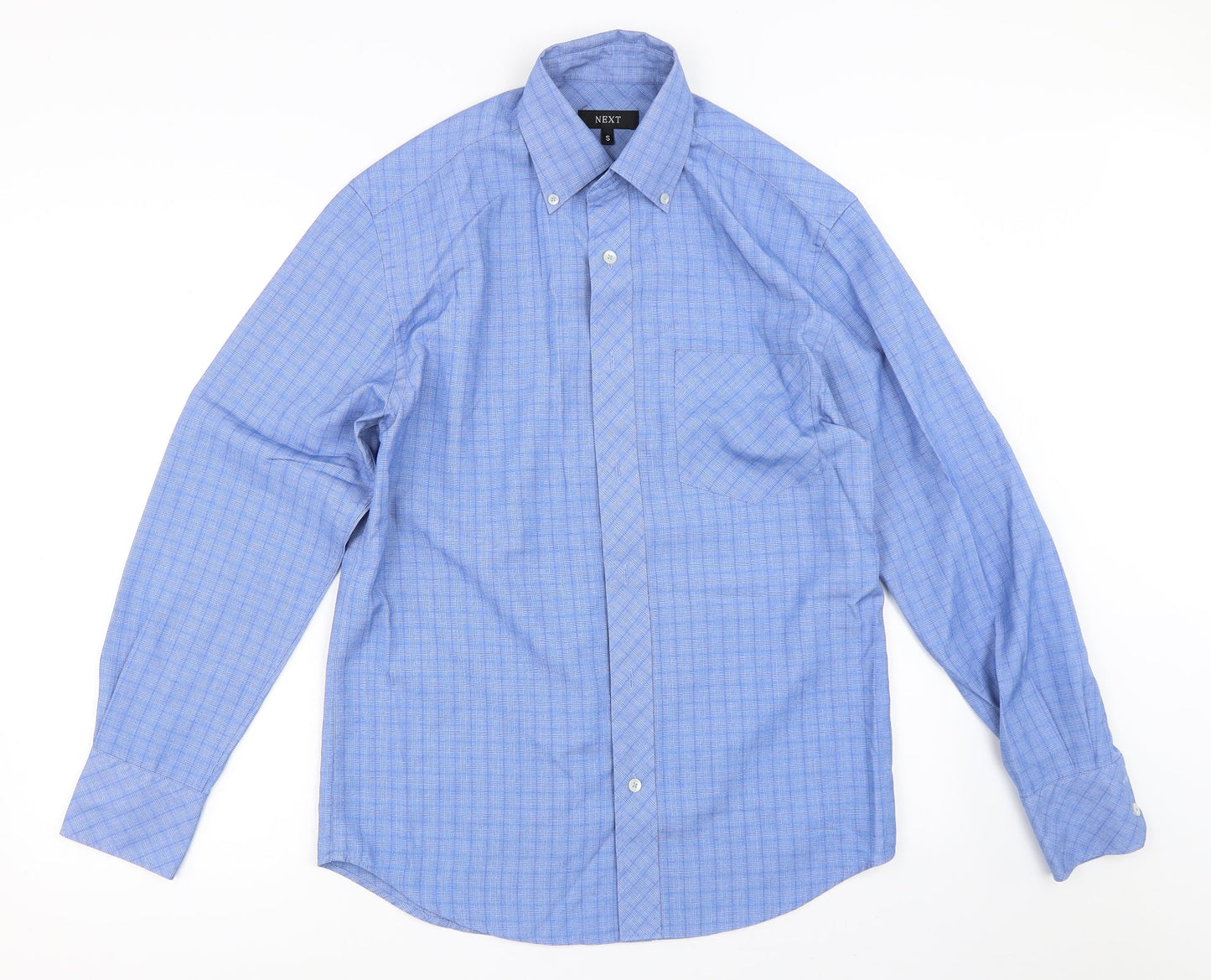 NEXT Mens Blue    Button-Up Size S