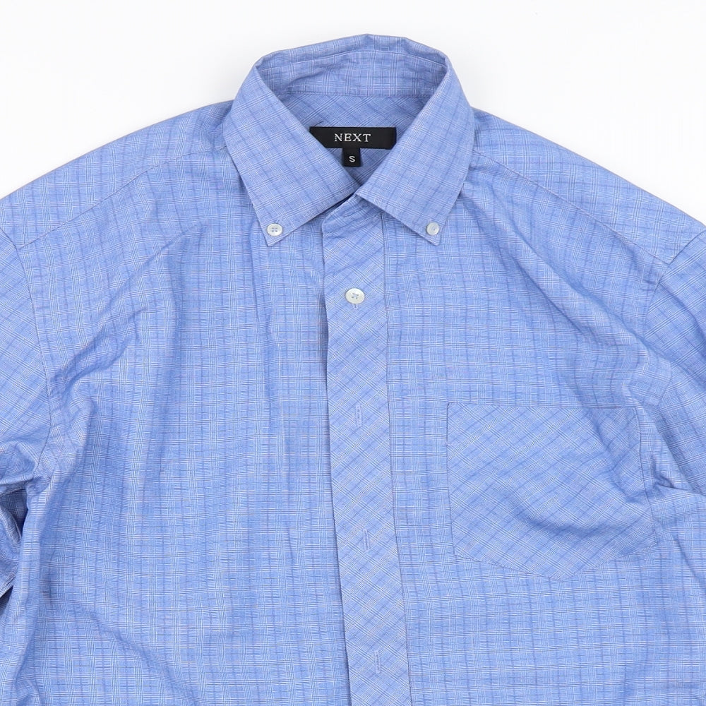 NEXT Mens Blue    Button-Up Size S