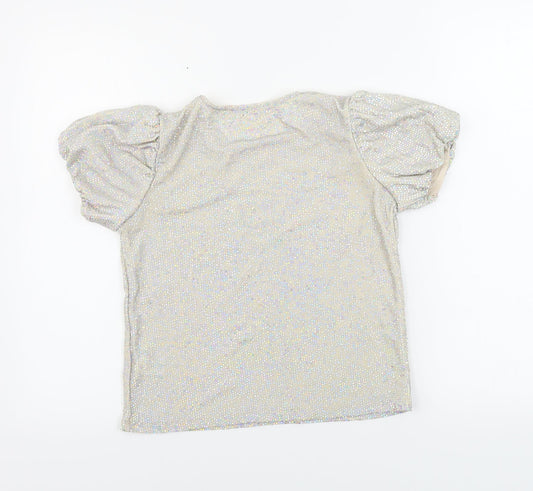 NEXT  Girls Beige   Basic T-Shirt Size 11 Years
