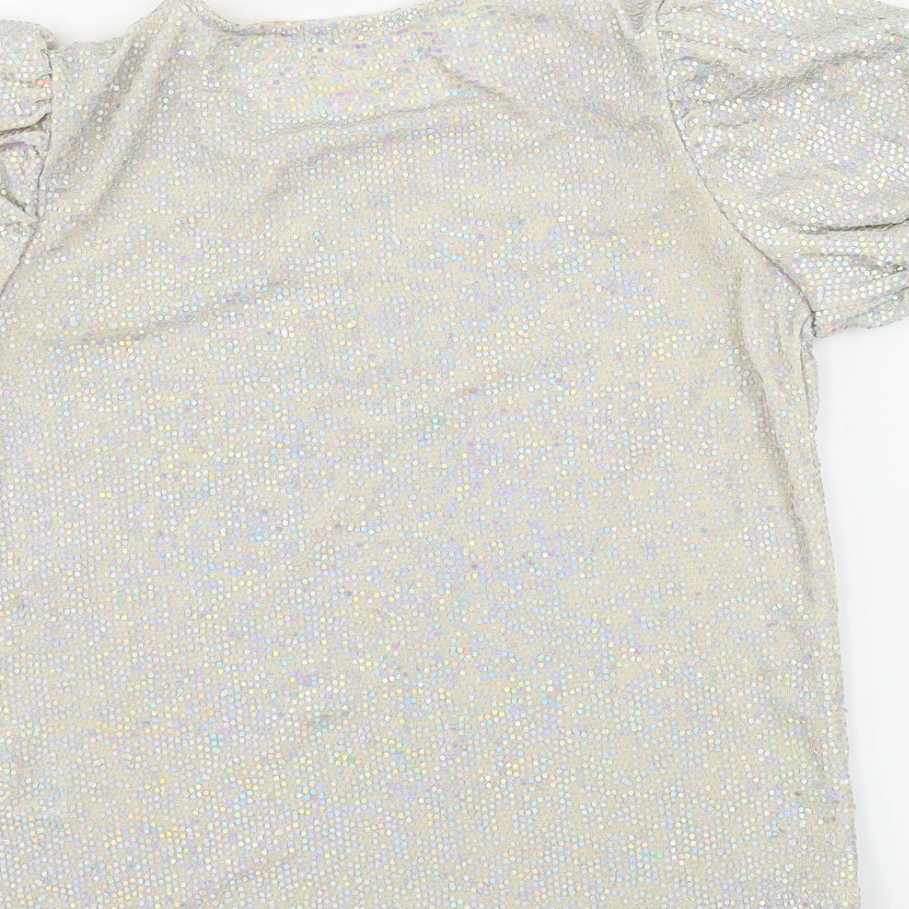 NEXT  Girls Beige   Basic T-Shirt Size 11 Years