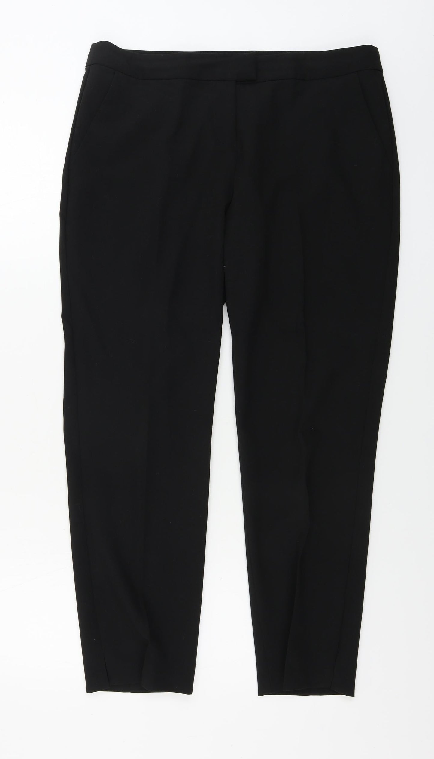 R Edition  Womens Black   Trousers  Size 14 L26 in