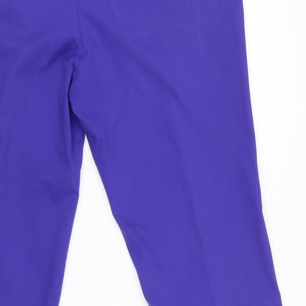 IJP Design Womens Purple   Trousers  Size 38 L24 in - tailored