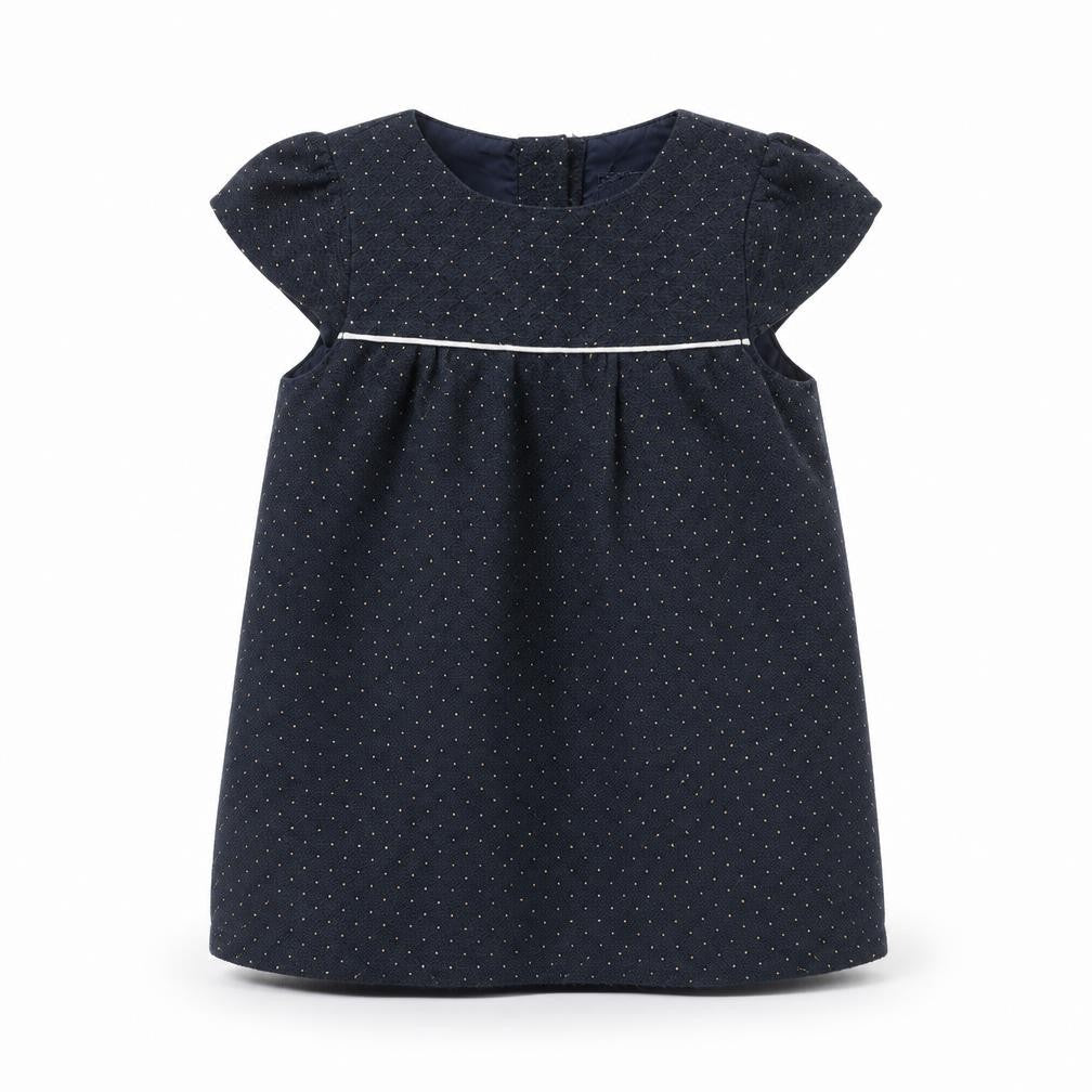 Young Dimension Girls Blue Polka Dot  Mini  Size 2 Years