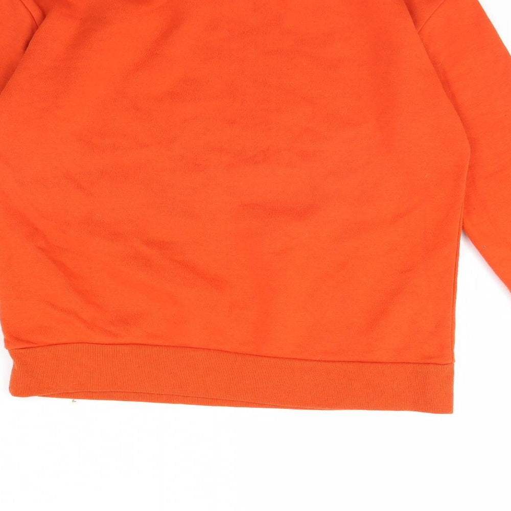 Primark Womens Orange   Pullover Jumper Size 8