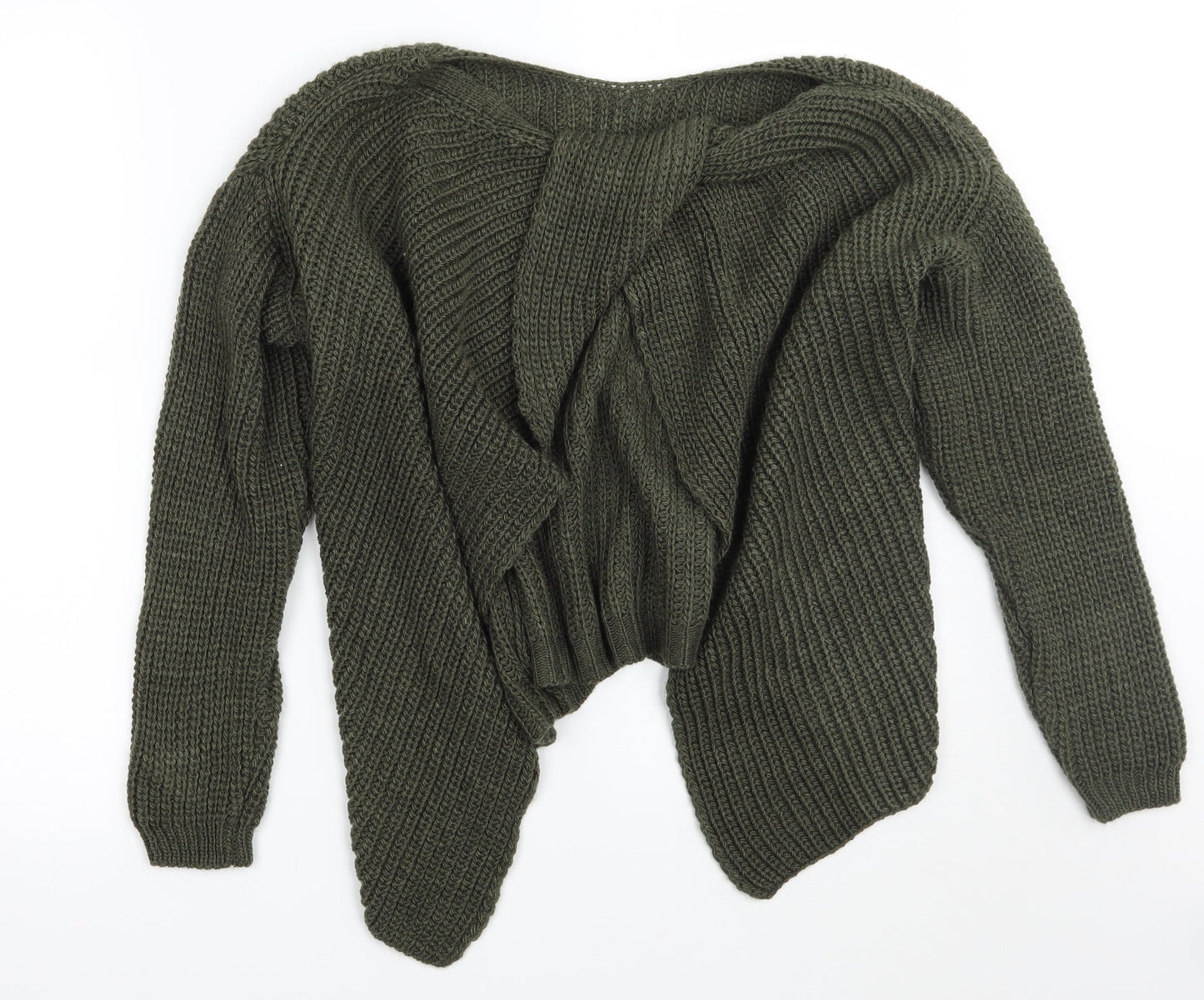 Misspap Womens Green   Pullover Jumper Size M