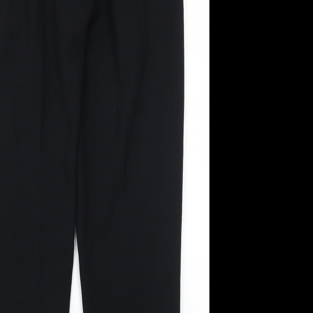 Strenesse Womens Black   Trousers  Size 10 L29 in