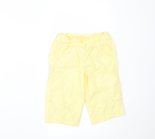 Cherokee Girls Yellow   Chino Shorts Size 2-3 Years