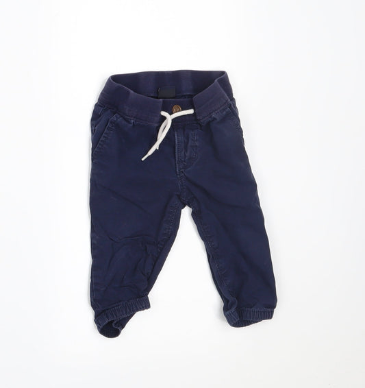 Gap Baby Blue   Jogger Trousers Size 9-12 Months
