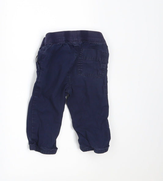 Gap Baby Blue   Jogger Trousers Size 9-12 Months