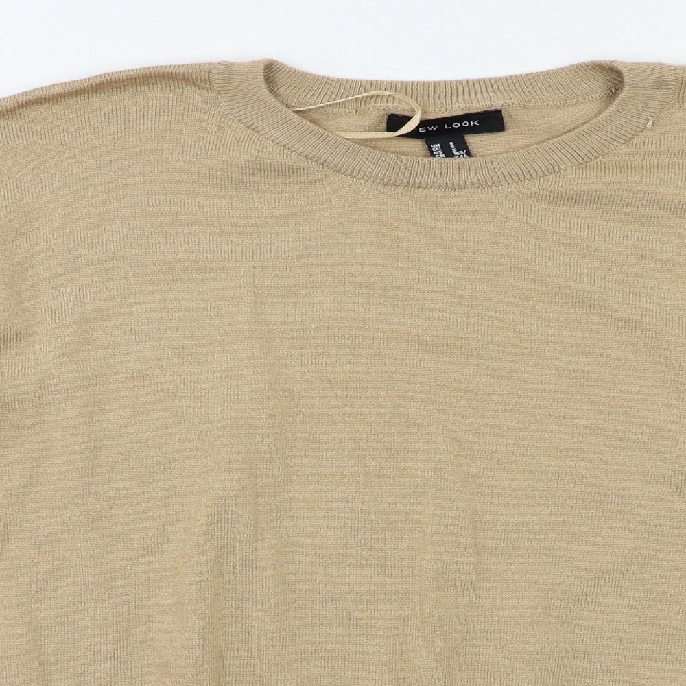 New Look Womens Beige   Pullover Jumper Size S