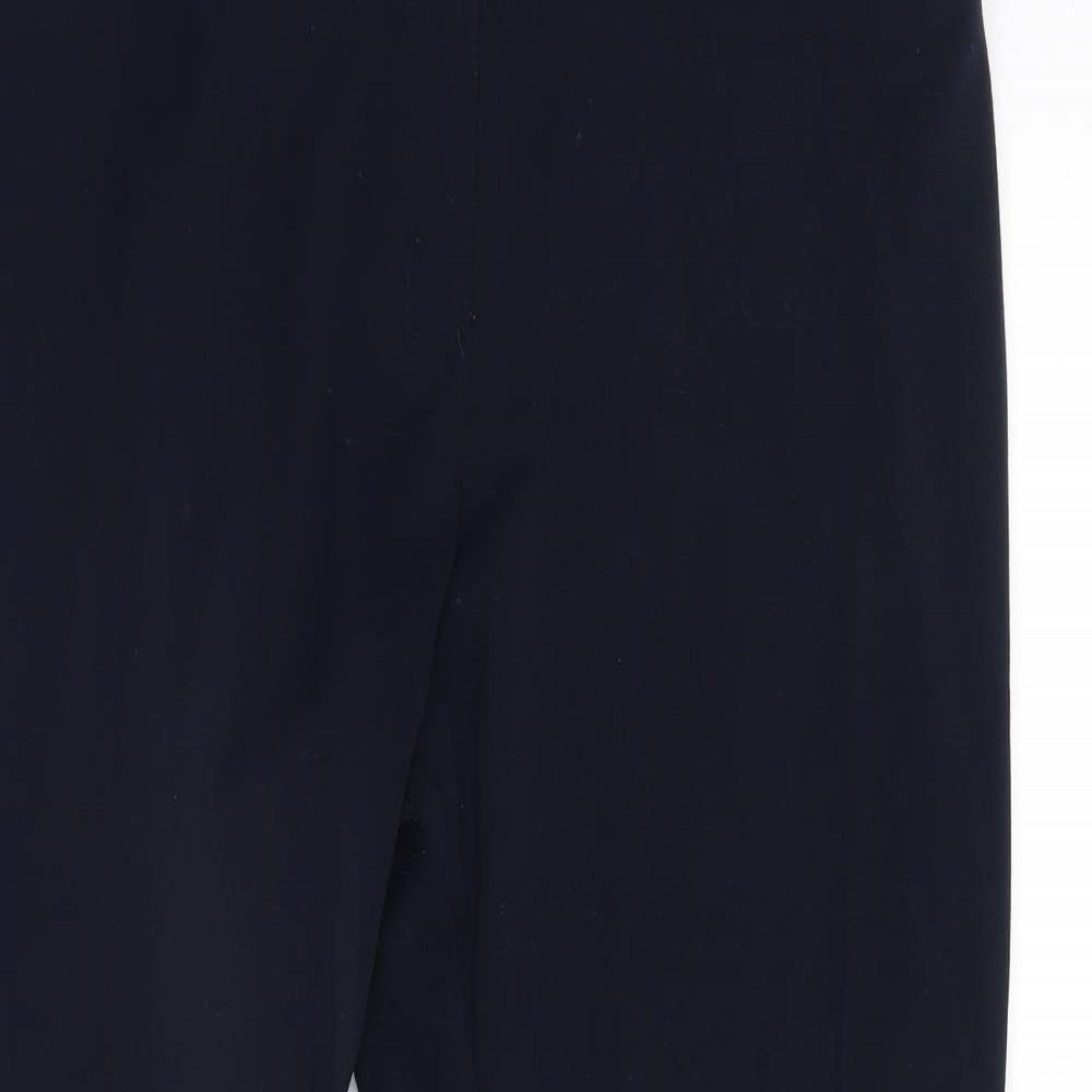 M&S Womens Blue   Sweatpants Trousers Size 16 L28 in