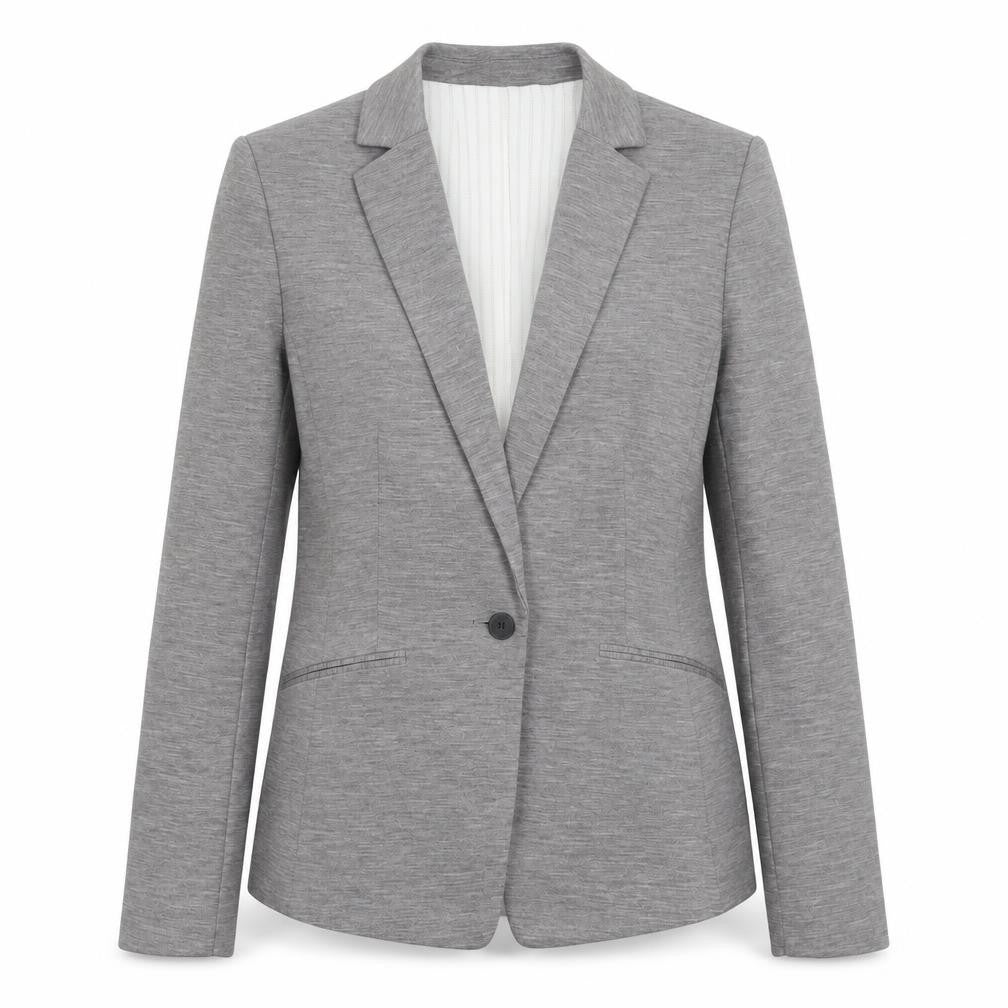 H&M Womens Grey   Jacket Suit Jacket Size 12