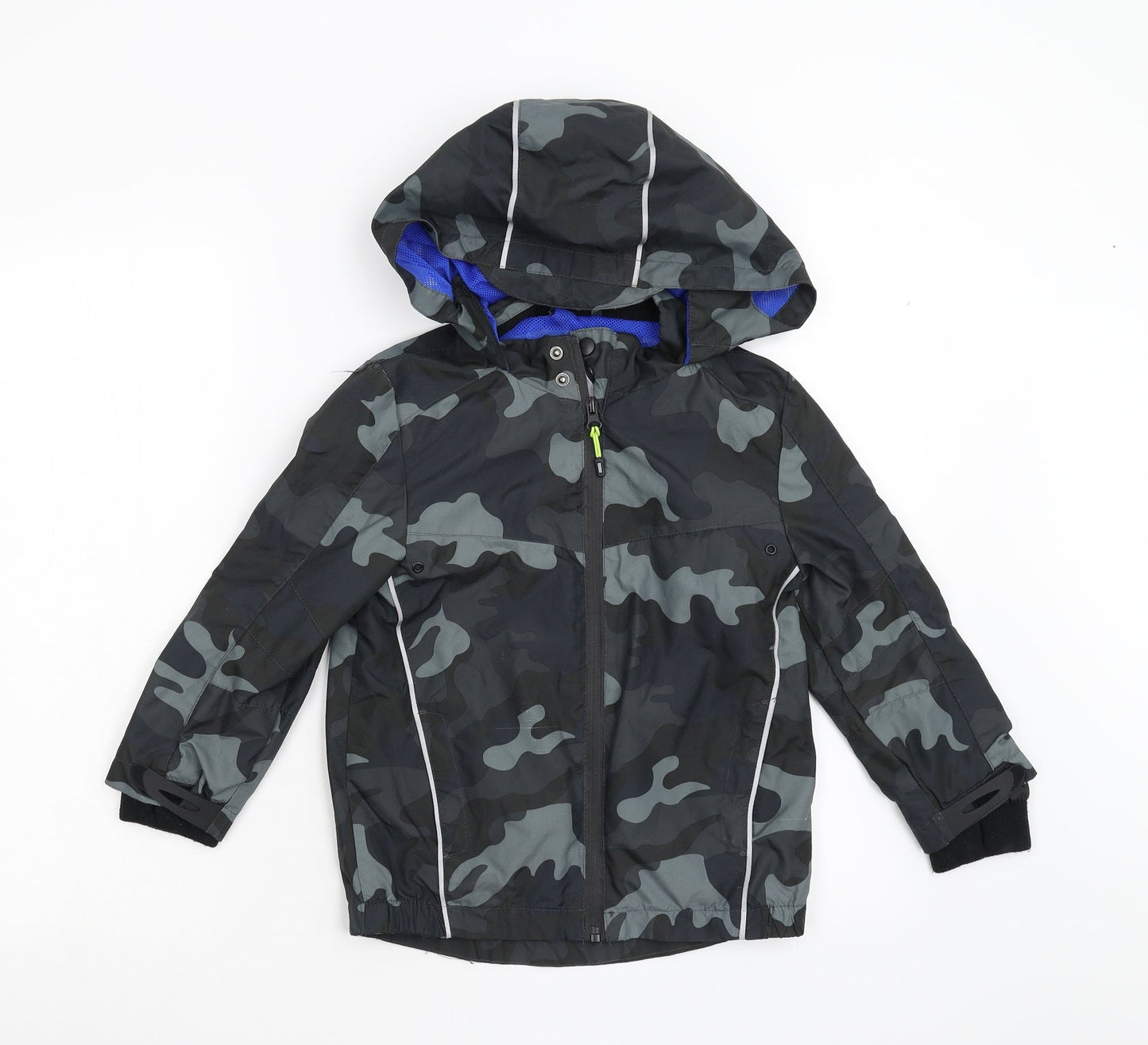 Urban Girls Multicoloured Camouflage  Anorak Jacket Size 6-7 Years