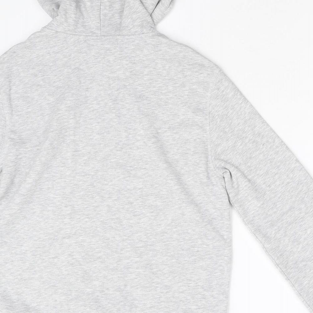 H&M Womens Grey   Pullover Hoodie Size S