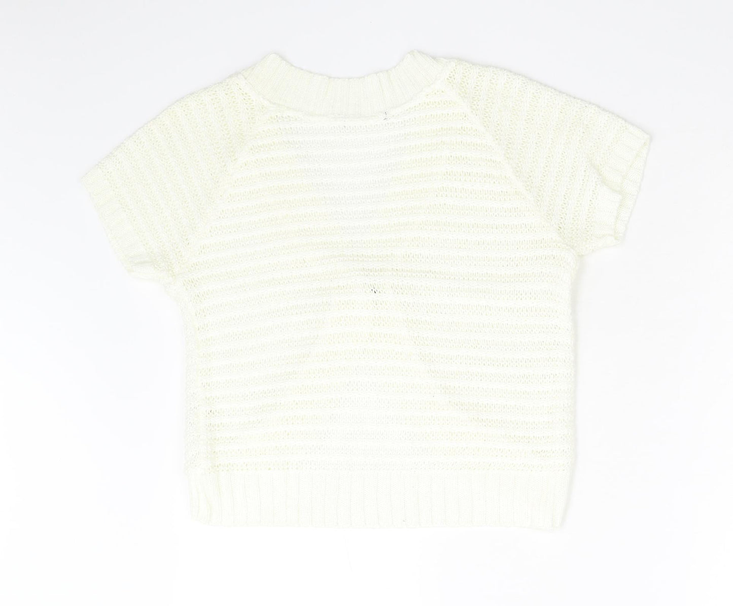 BM Womens Ivory   Cardigan Jumper Size M