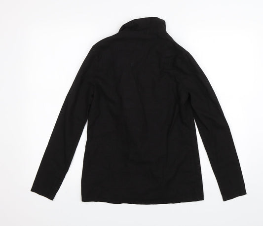 PRETTYLITTLETHING Womens Black   Jacket  Size 8
