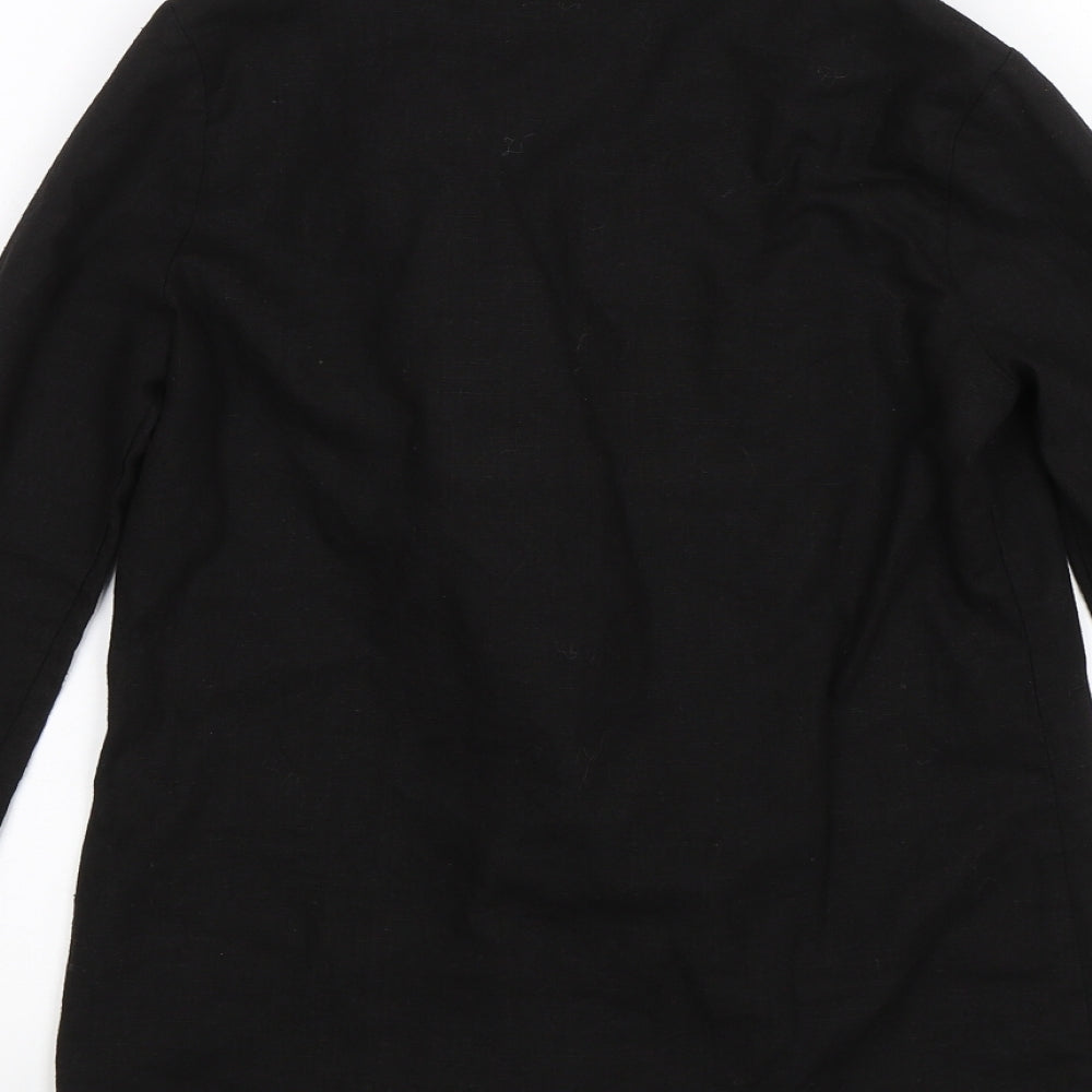 PRETTYLITTLETHING Womens Black   Jacket  Size 8