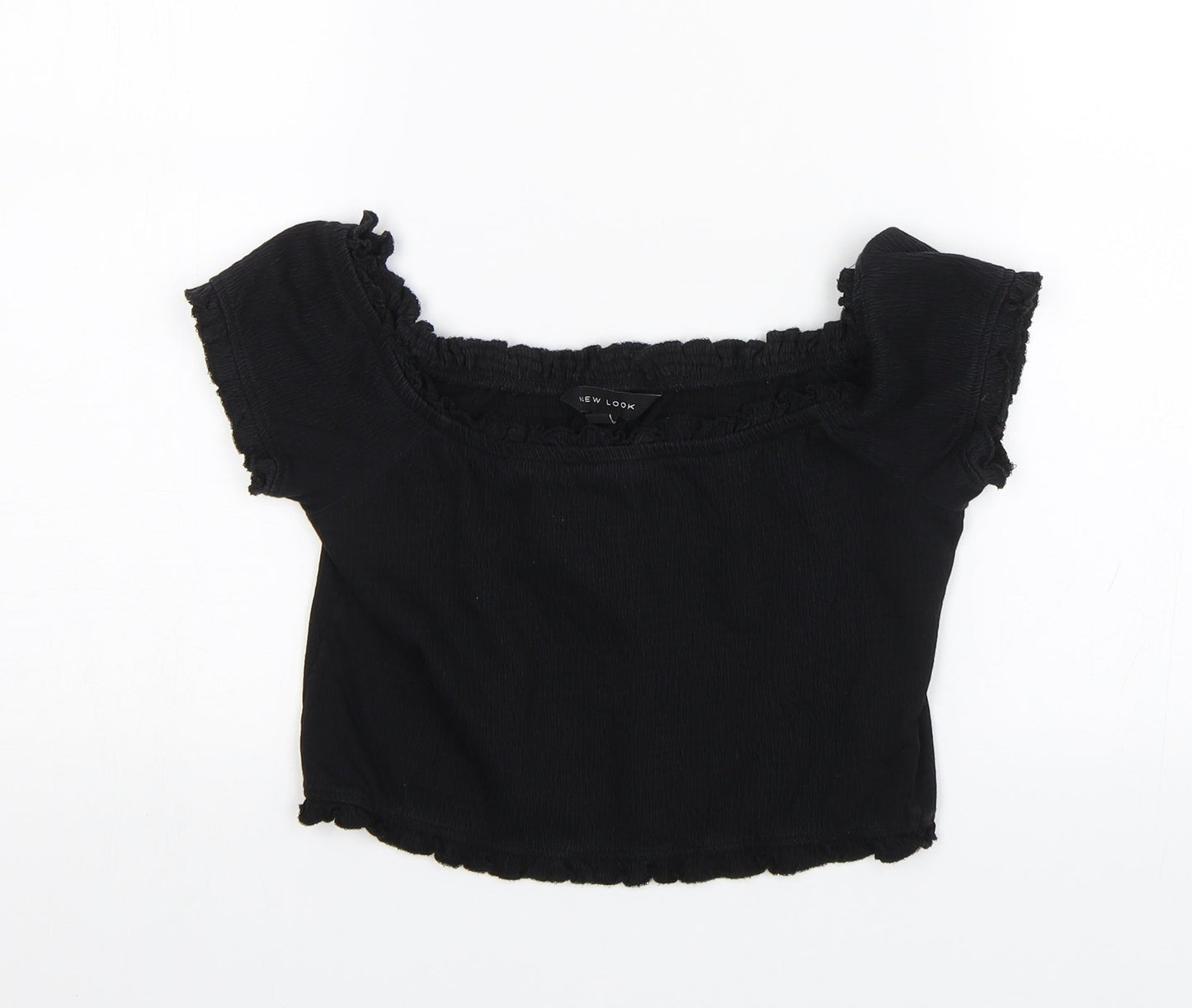 New Look Womens Black   Basic Blouse Size 12
