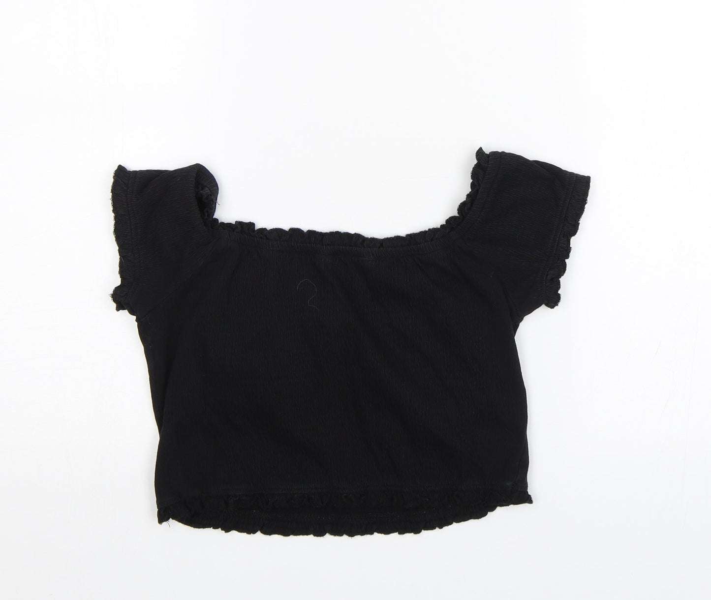 New Look Womens Black   Basic Blouse Size 12