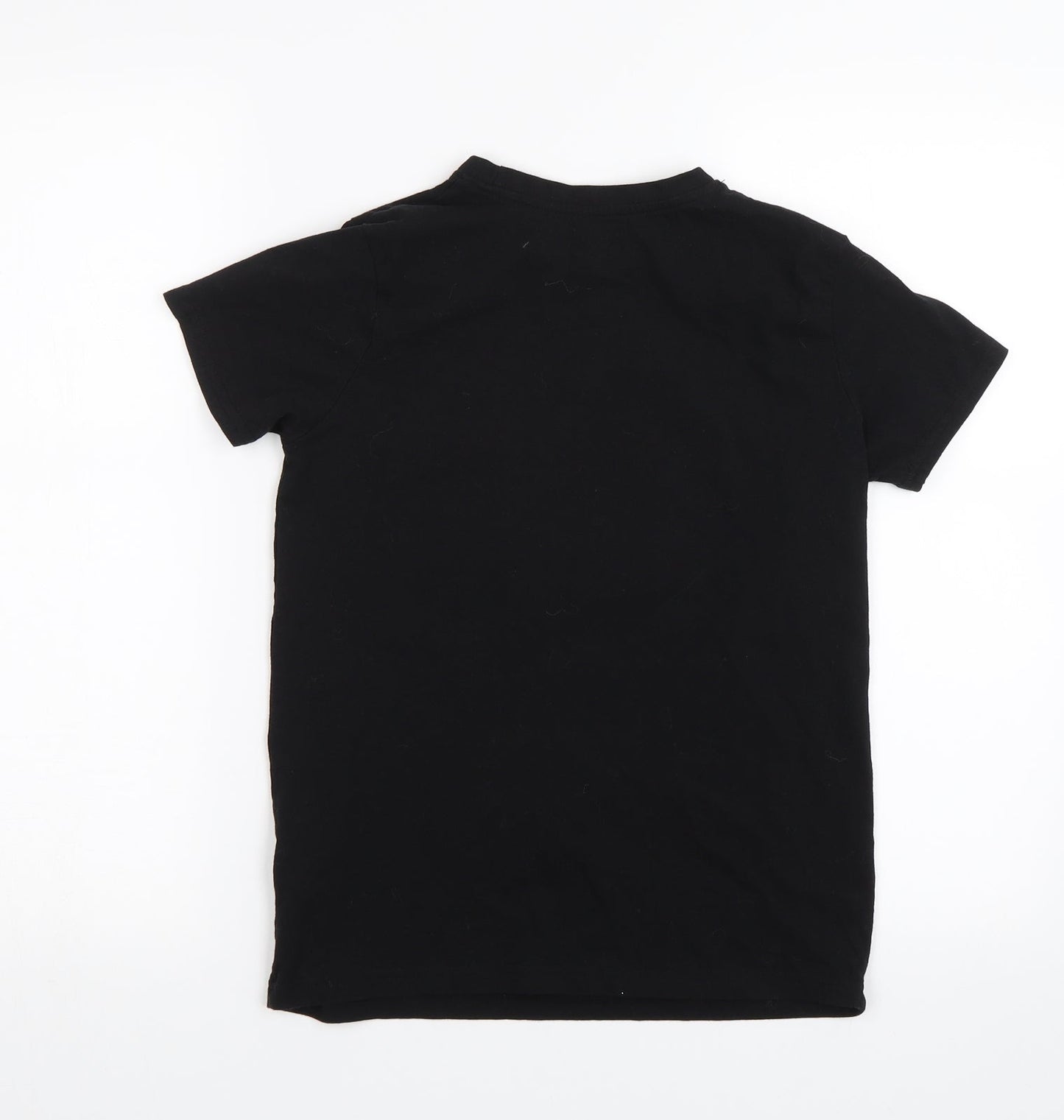 Primark Boys Black   Basic T-Shirt Size 10-11 Years  - Legend