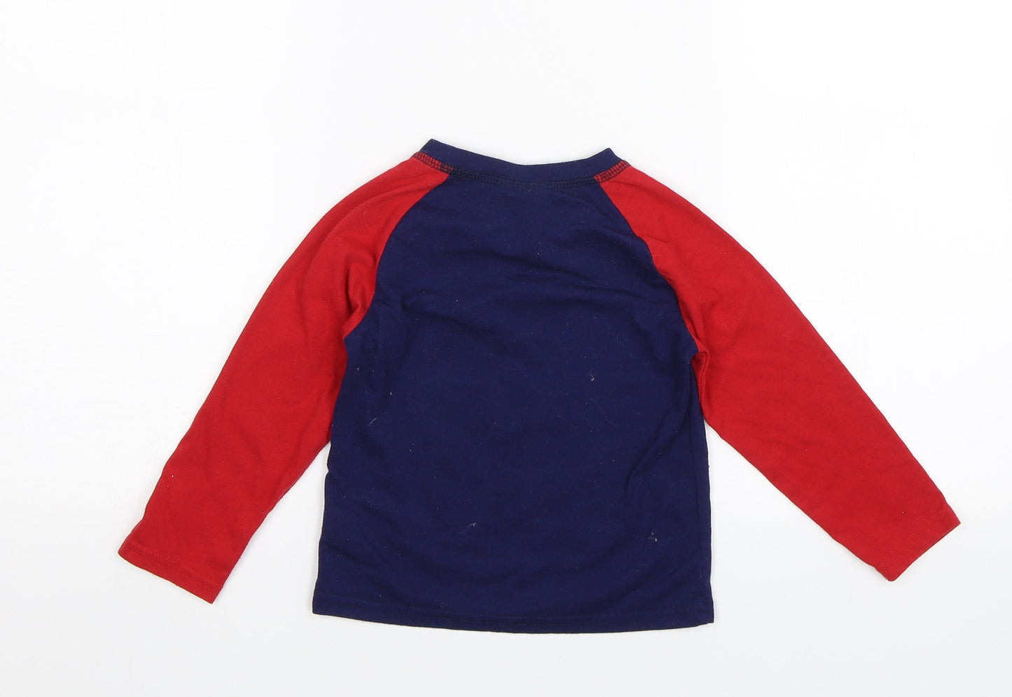 Hullabaloo Boys Black   Basic T-Shirt Size 3-4 Years  - Santa jaws